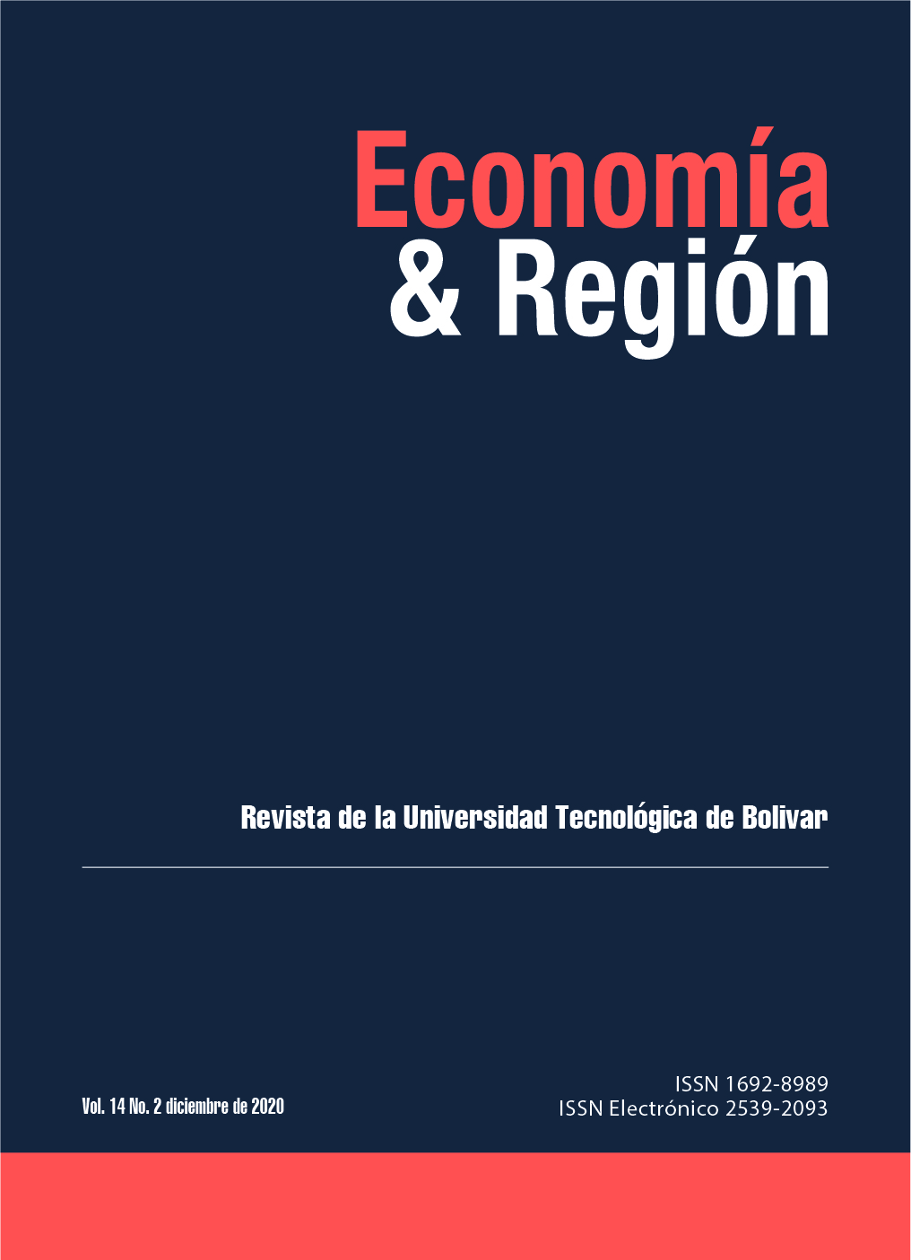 					Ver Vol. 14 Núm. 1 (2020): Economía & Región
				