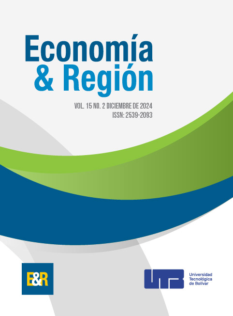 					View Vol. 15 No. 2 (2024): Economía & Región
				